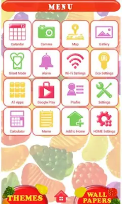 Candy Fruits android App screenshot 1